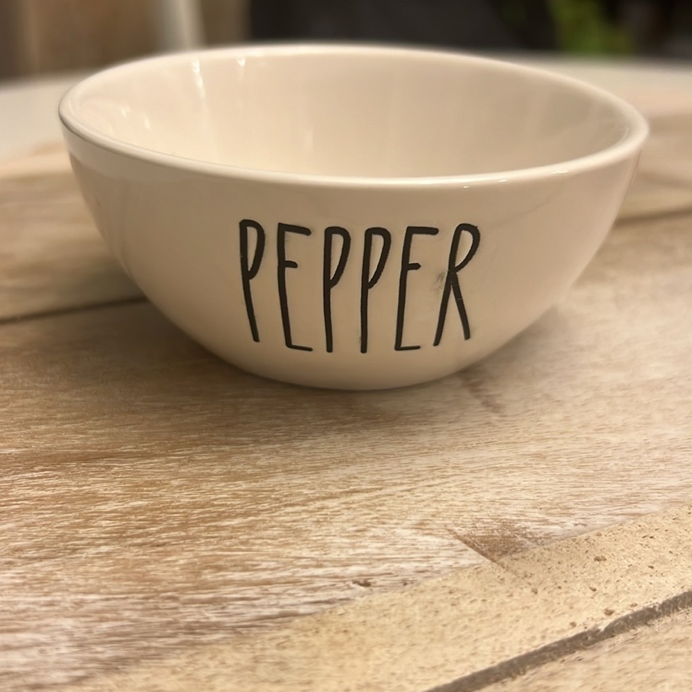 Rae Dunn - Salt and Pepper Bowls - Ceramic - Picture 3 of 6